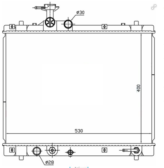 SU RADYATÖRÜ SUZUKI SWIFT 1.2 VVT - 1.3 DDIS 2010> OTOMATIK VITES - DÜZ VITES